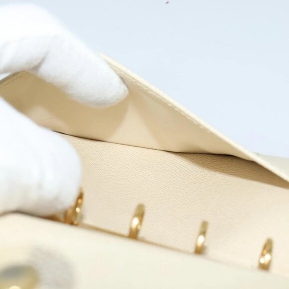 LOUIS VUITTON Damier Azur Agenda PM Day Planner Cover R20706 LV Auth ki5735 - Picture 10 of 16